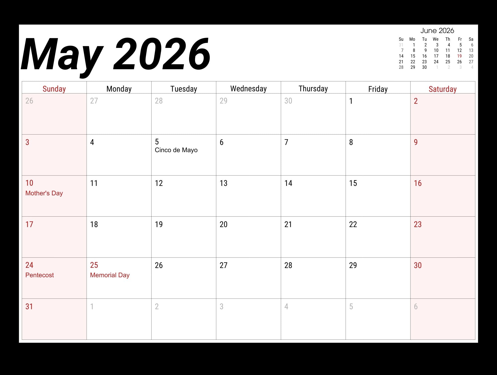 Charlie Kirk - 2026 Calendar with Inspirational Quotes
