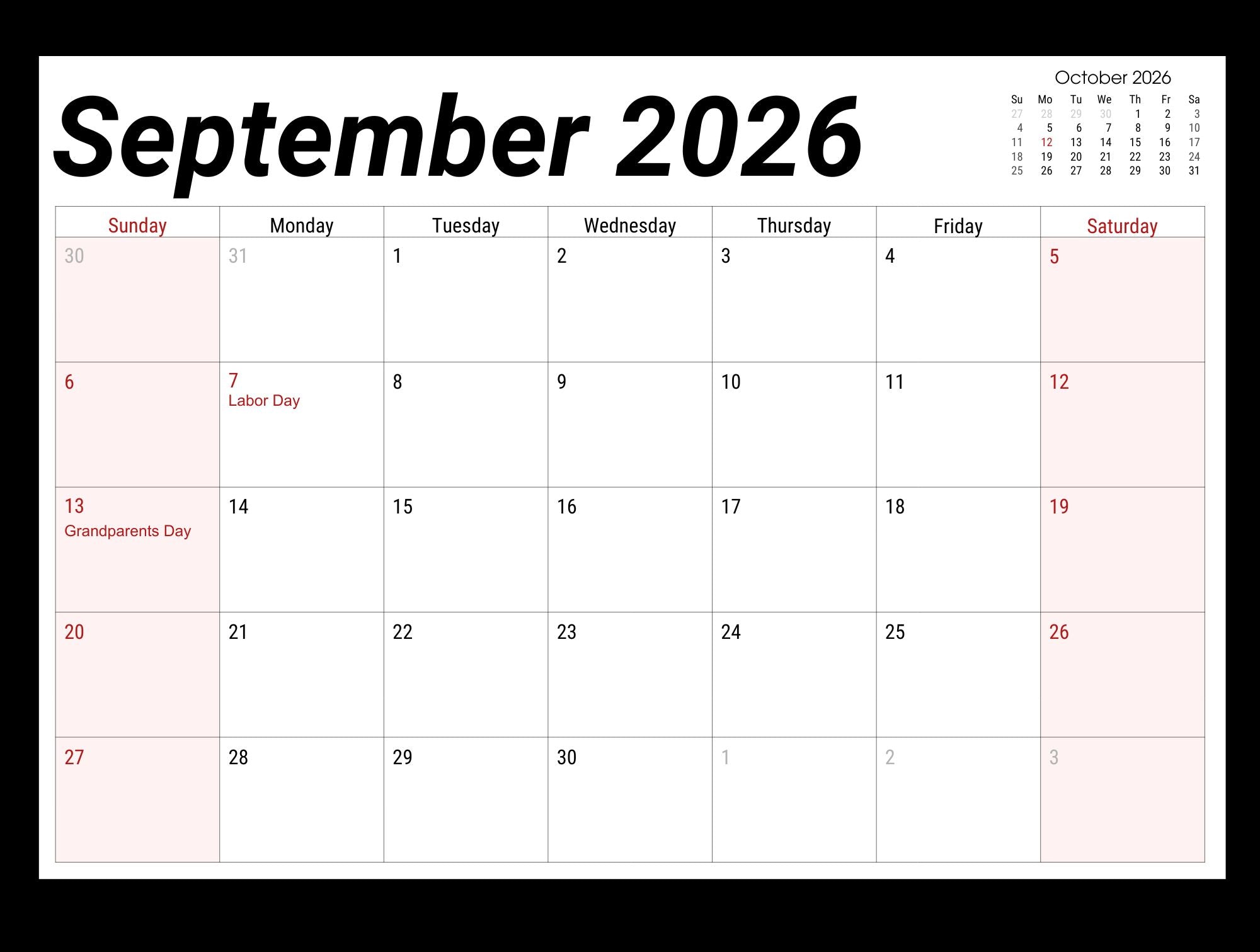 Charlie Kirk - 2026 Calendar with Inspirational Quotes
