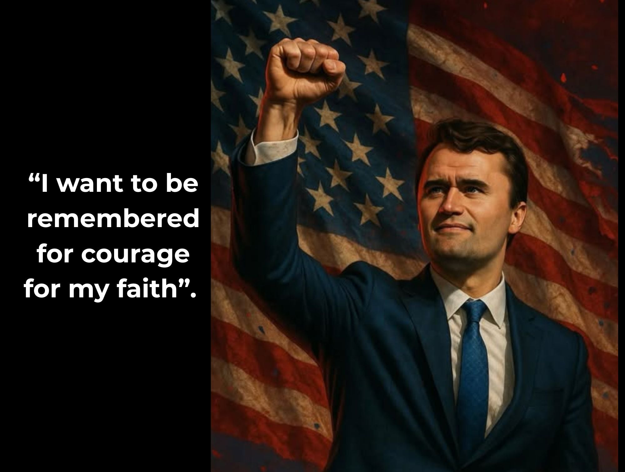 Charlie Kirk - 2026 Calendar with Inspirational Quotes