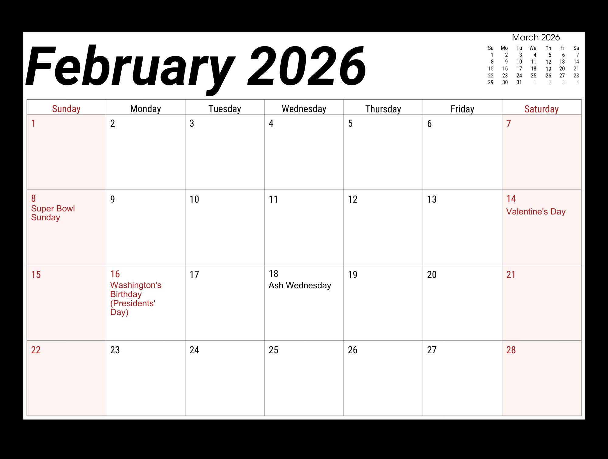 Charlie Kirk - 2026 Calendar with Inspirational Quotes
