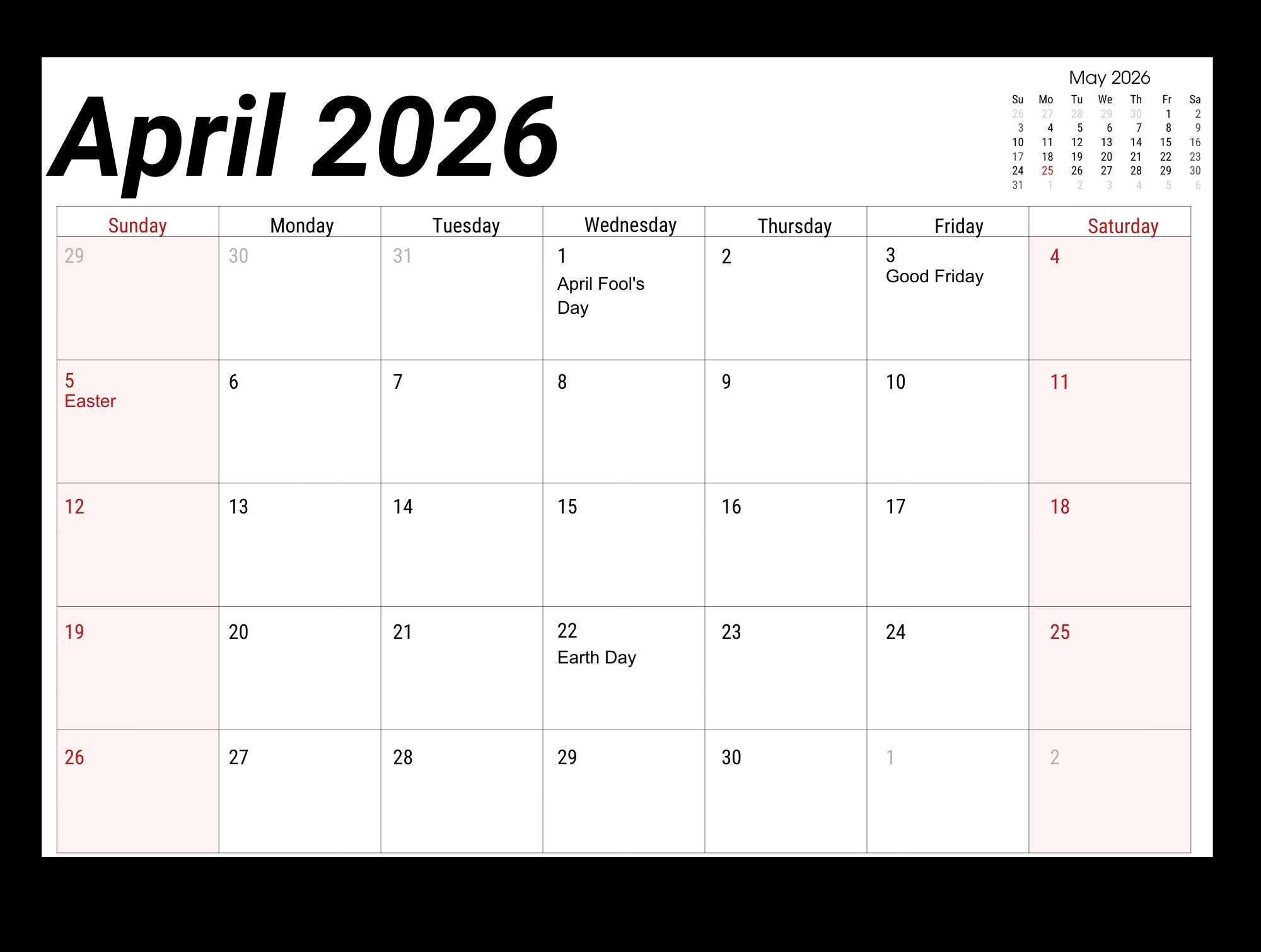 Charlie Kirk - 2026 Calendar with Inspirational Quotes