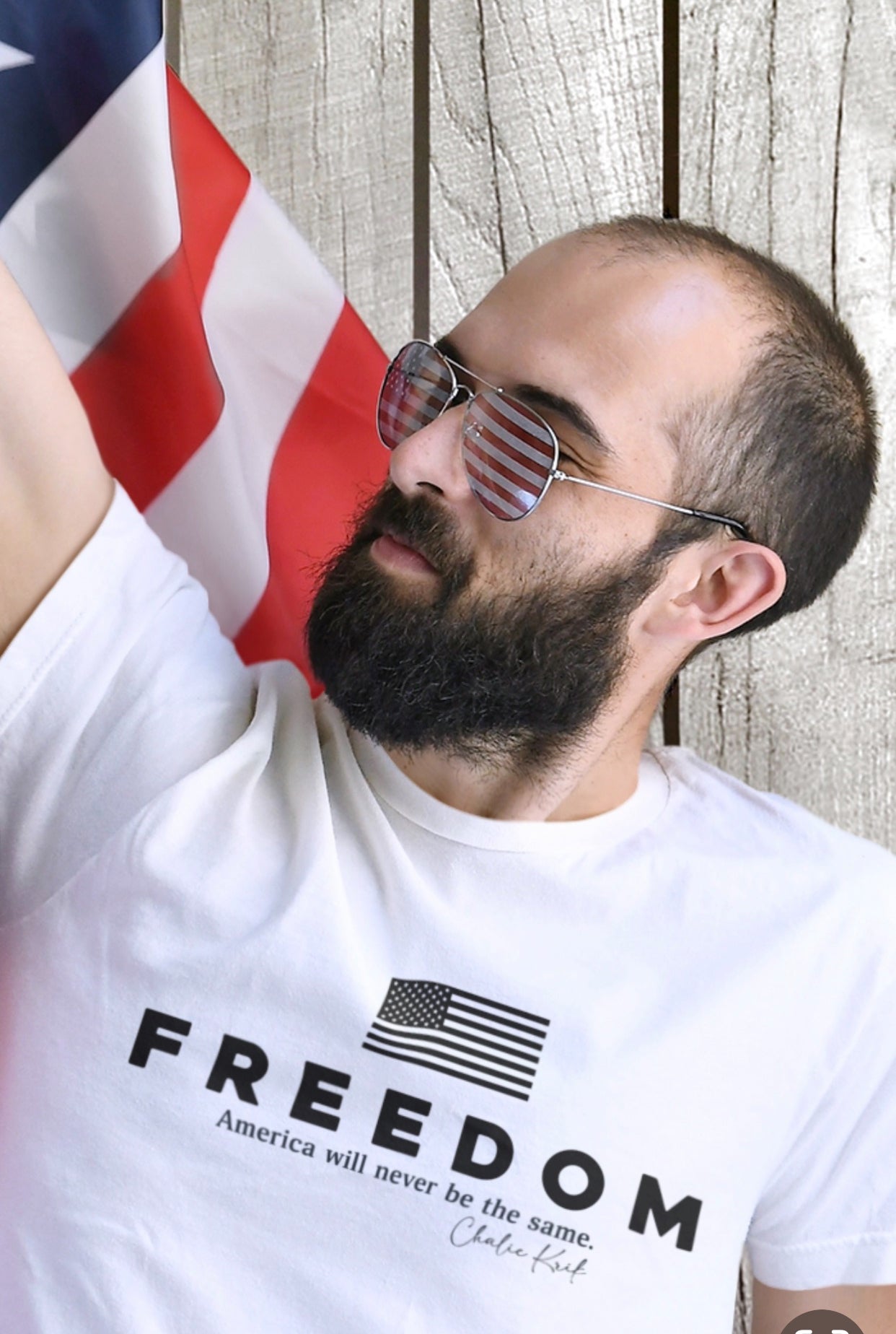 Charlie Kirk Freedom T Shirt